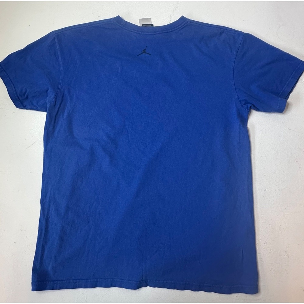 Vintage Jordan Brand 1998-2002 Air Triangle Jumpman Tee – Gold Print – Made in M - Picture 2 of 8